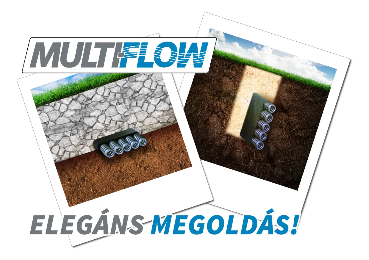 Multi-Flow drénrendszer